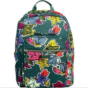 Vera Bradley Iconic Deluxe Campus Backpack Floral